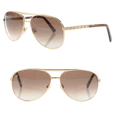 louis vuitton attitude pilote gold|Attitude Pilote Sunglasses S00 .